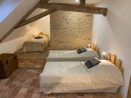 Château XIXème à Parennes : gîte 11 pers, piscine, parc 2 ha : photo 16