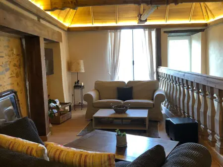 Château XIXème à Parennes : gîte 11 pers, piscine, parc 2 ha : photo 26
