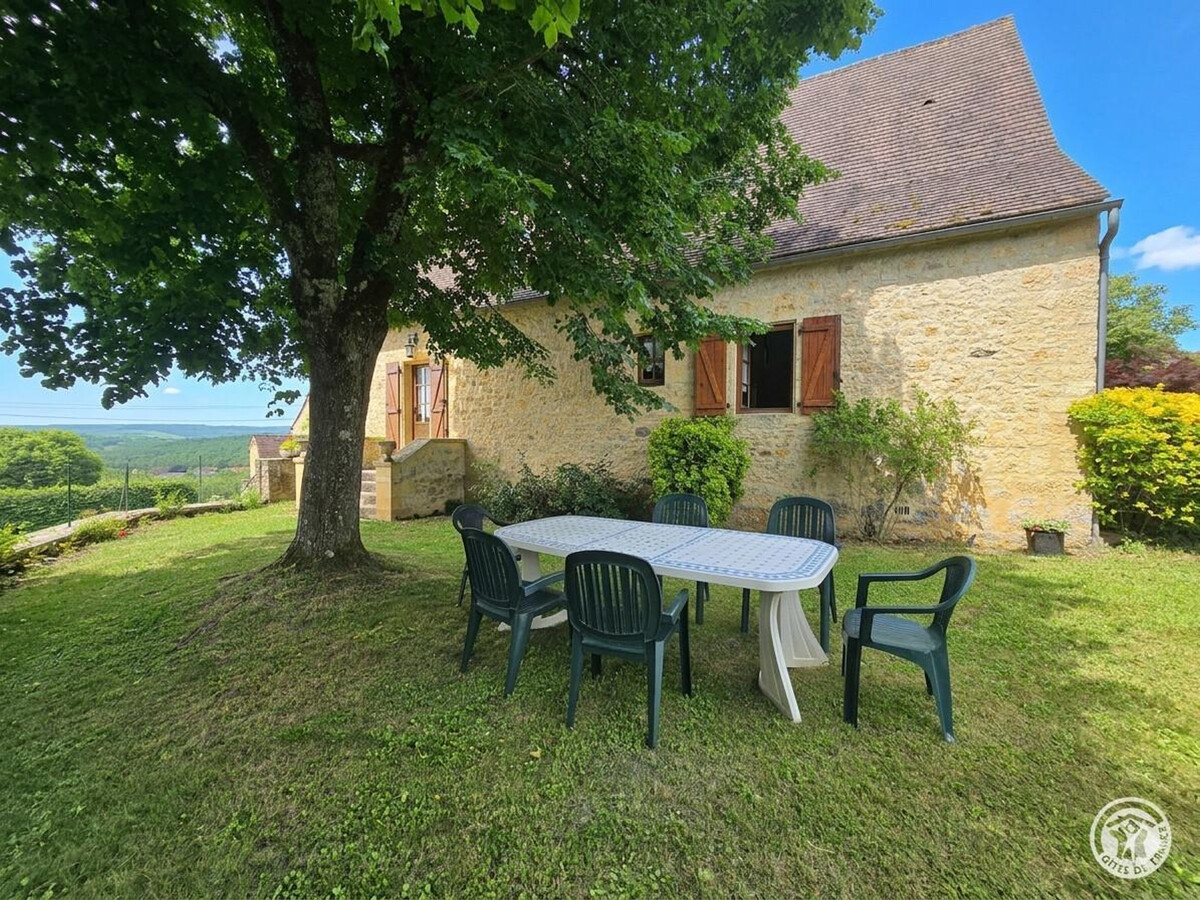 Gîte périgourd 4 pers., piscine et animaux acceptés - Photo 1