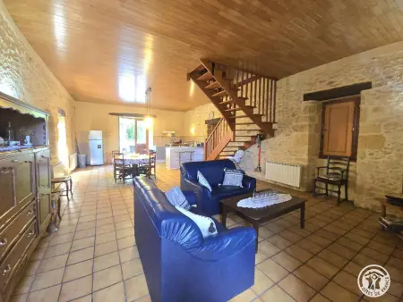 Gîte 5 pers. à Saint-André-d'Allas, cheminée & plancha : photo 12