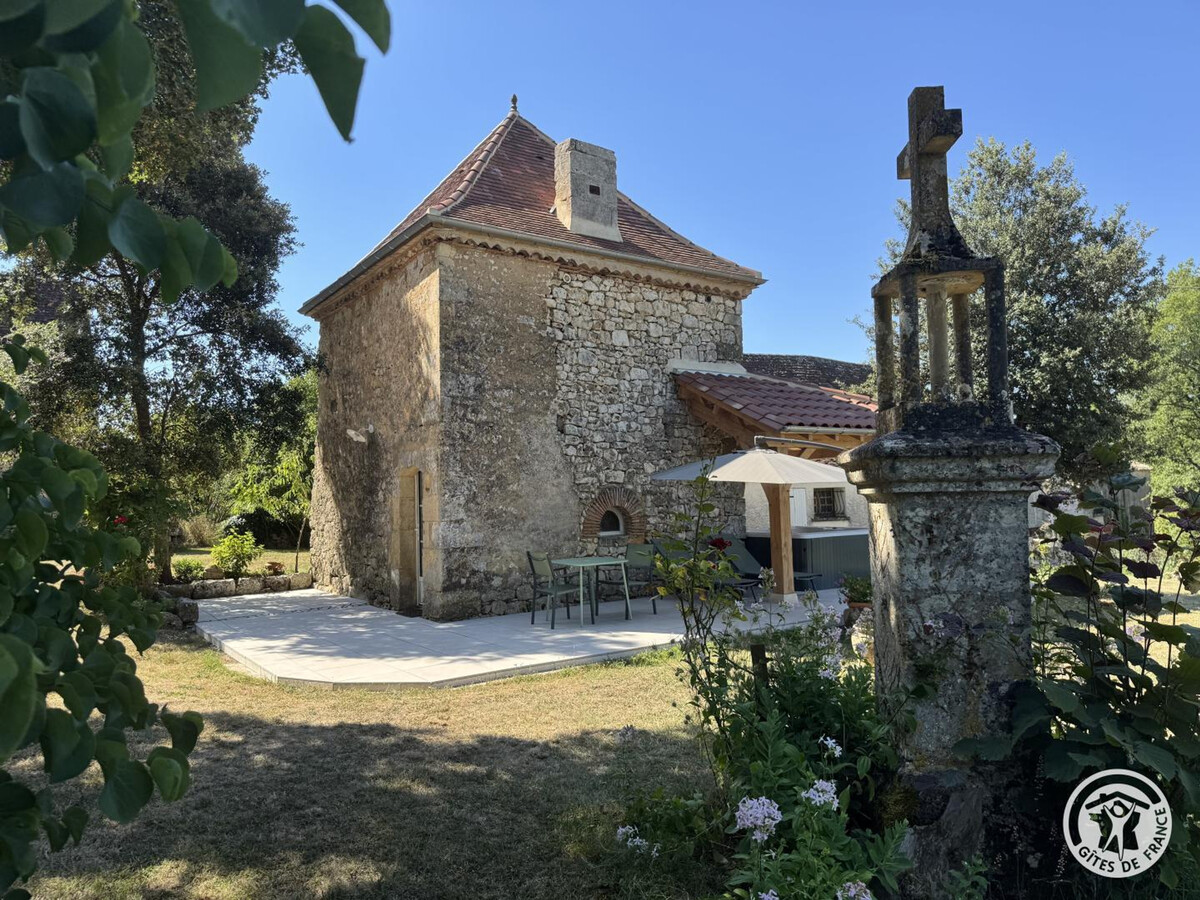 Pigeonnier XVIIe avec spa privatif à Monsac - Photo 12