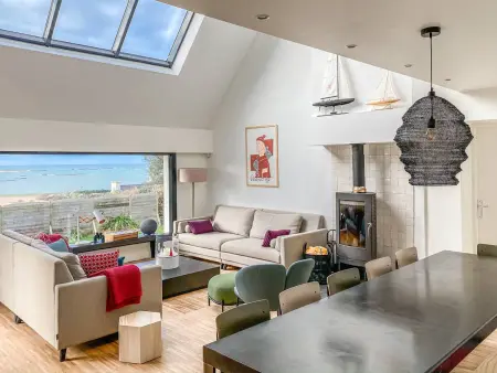 Location maison à Trébeurden, Superbe villa à Trébeurden pour 11 personnes avec vue sur mer, jardin et WIFI