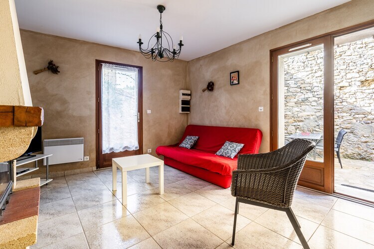 Maison de village à Minerve, cour privée en pierre - Photo 6