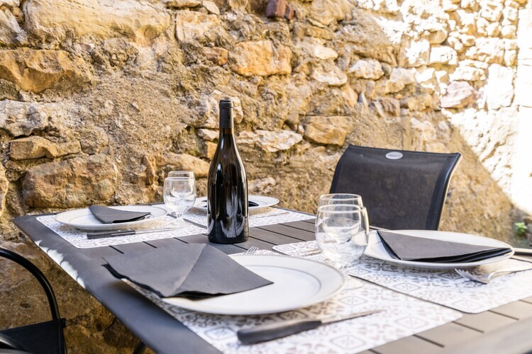 Maison de village à Minerve, cour privée en pierre - Photo 36