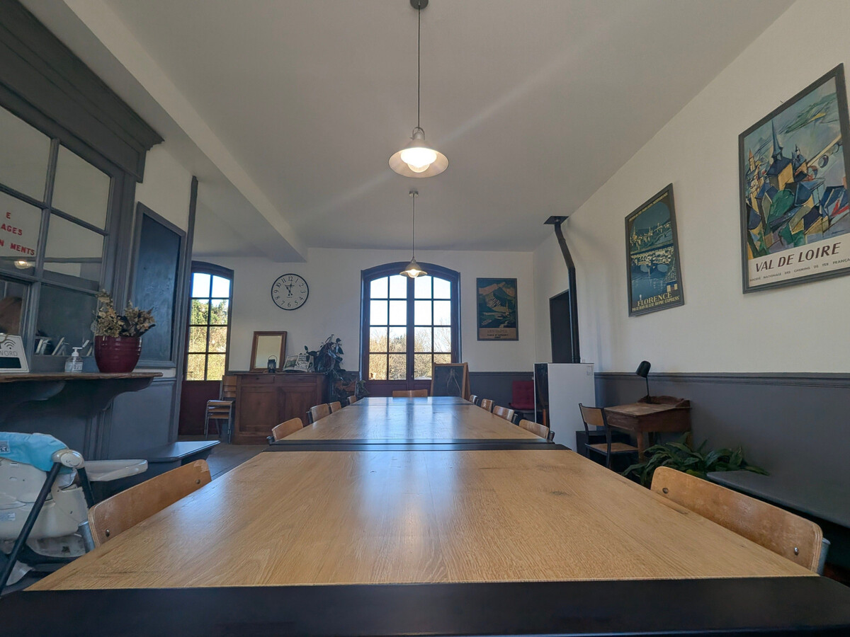 Gîte 13 pers. dans une ancienne gare du XIXᵉ avec piscine - Photo 10