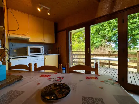 Chalet en pleine nature à Orsennes avec étang à proximité, idéal pour 6 personnes et animaux admis - Photo 10