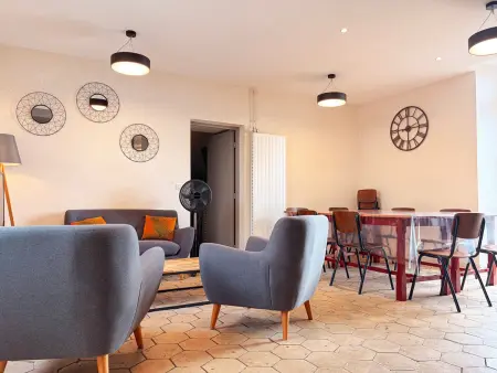 Presbytère écorénové 12 pers., terrasse vue étang, Brenne - Photo 1