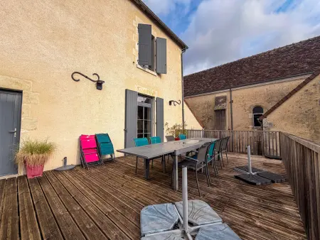 Presbytère écorénové 12 pers., terrasse vue étang, Brenne - Photo 3