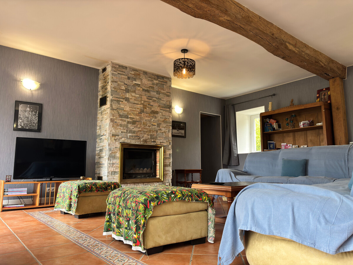 Longère 168 m² avec piscine chauffée en Berry - Photo 12