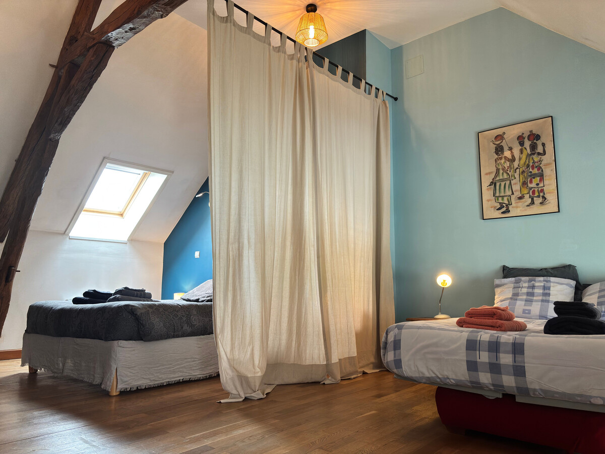 Longère 168 m² avec piscine chauffée en Berry - Photo 20