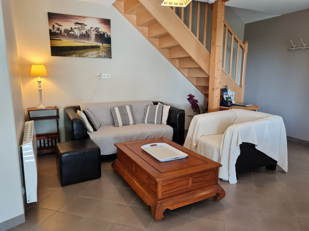 Gîte 5 pers en ferme active, terrasse et terrain de boule - Photo 4