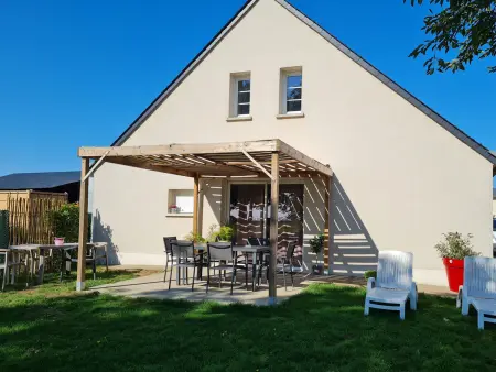 Location gite à Cravant, Gîte 5 pers au calme avec grande terrasse, près de Meung-sur-Loire et circuit des Châteaux de la Loire