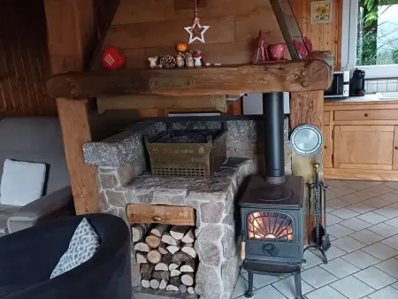 Gîte de montagne 6 pers. avec poêle, terrasse et ski à 17 km : photo 7