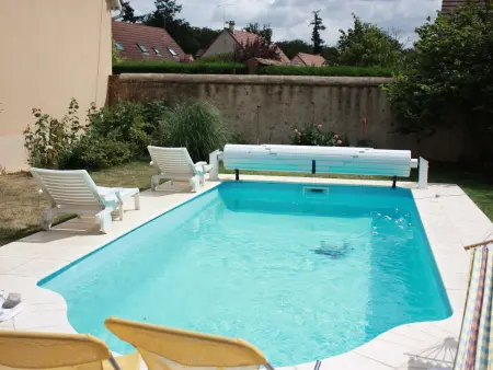 Maison de Cécile : gîte 4 pers. piscine chauffée au Boullay-Thierry : photo 2