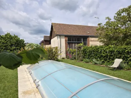 Maison de Cécile : gîte 4 pers. piscine chauffée au Boullay-Thierry : photo 14