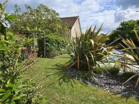 Maison de Cécile : gîte 4 pers. piscine chauffée au Boullay-Thierry : photo 18