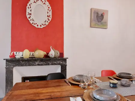 Gîte 8 pers. avec piscine chauffée et étang privé : photo 9