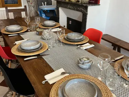 Gîte 8 pers. avec piscine chauffée et étang privé : photo 10