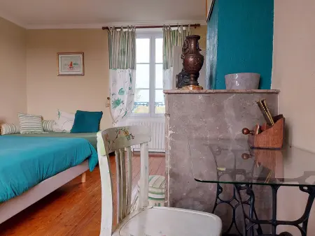Gîte 8 pers. avec piscine chauffée et étang privé : photo 22