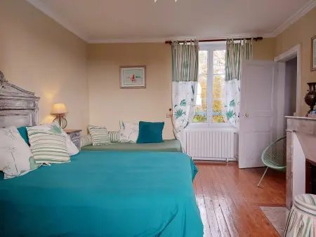 Gîte 8 pers. avec piscine chauffée et étang privé : photo 23