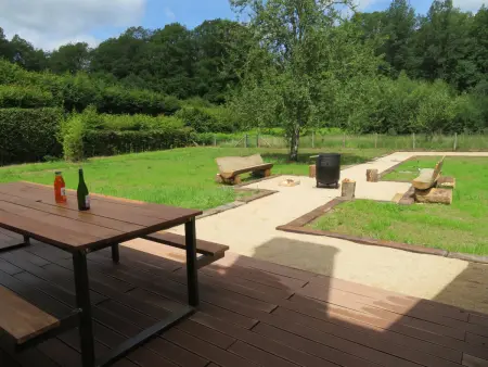 Gîte en forêt du Perche pour 10, cheminée et tyrolienne : photo 7
