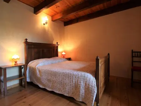 Maison en pierres 6 personnes, terrasse couverte, 4 km cité médiévale : photo 3