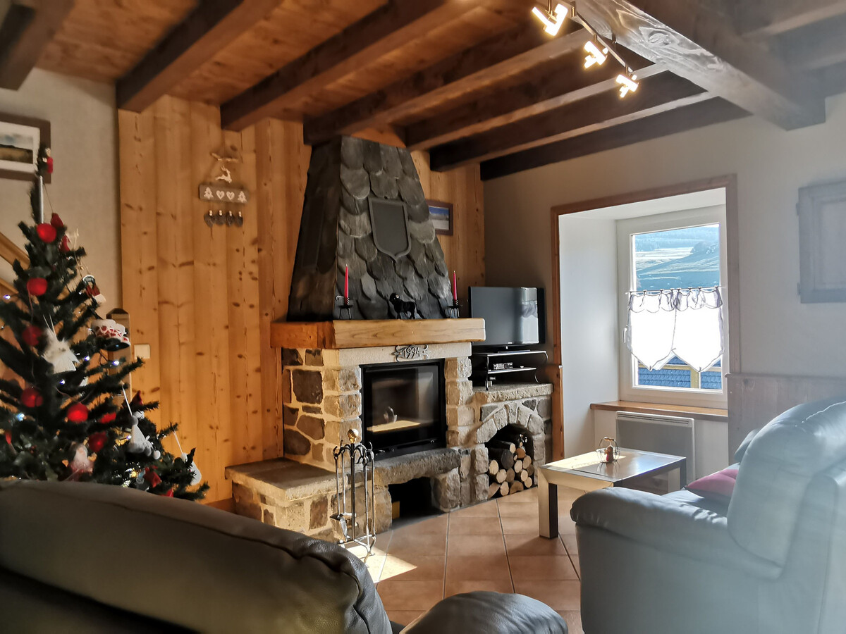 Gîte 6 personnes aux Estables, terrasse 50m² face au Mézenc - Photo 10
