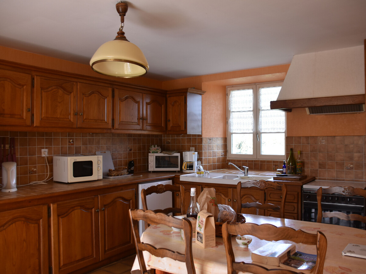 Gîte Le Crécerelle à Saint-Hilaire, 6 pers., cheminée - Photo 5