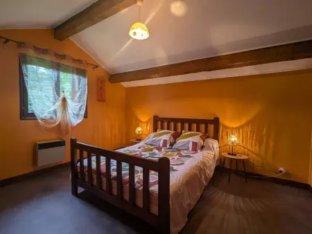 Gîte Meygal 6 pers. - Cheminée, nature volcanique : photo 4