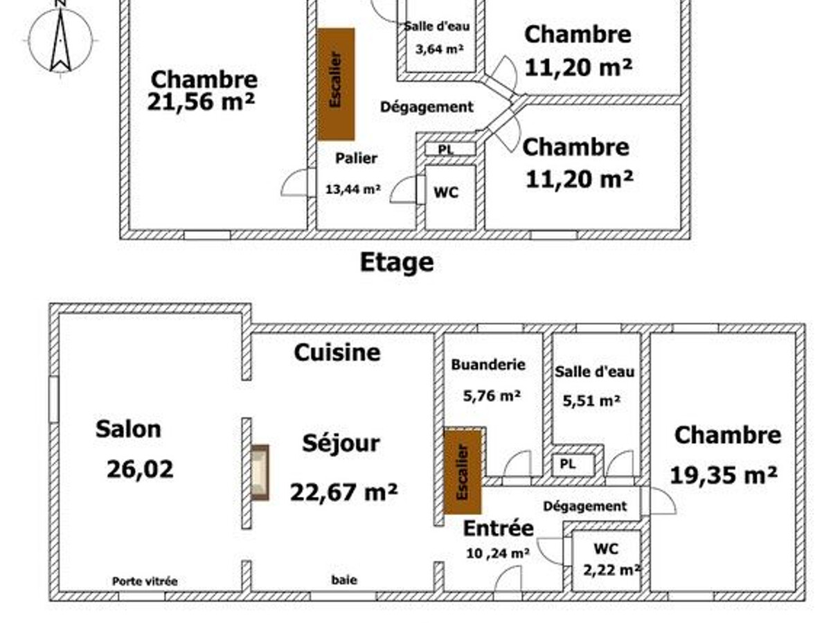 Gîte rural 10 personnes avec terrain 2000 m² et terrasse - Photo 21