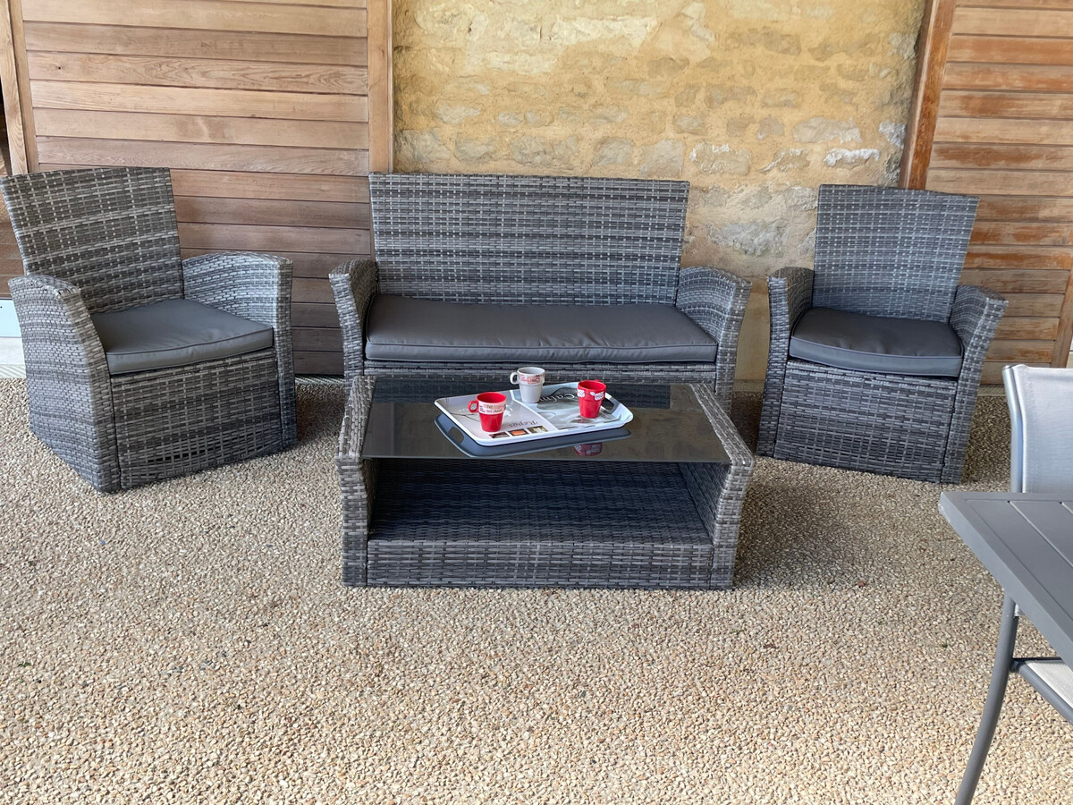 Gîte 8 pers. en ancienne grange avec terrasse 90 m² - Photo 13