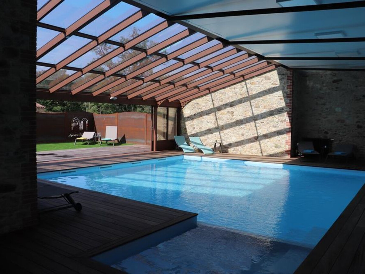 Gîte 18ème siècle, 10 personnes, piscine couverte - Photo 17