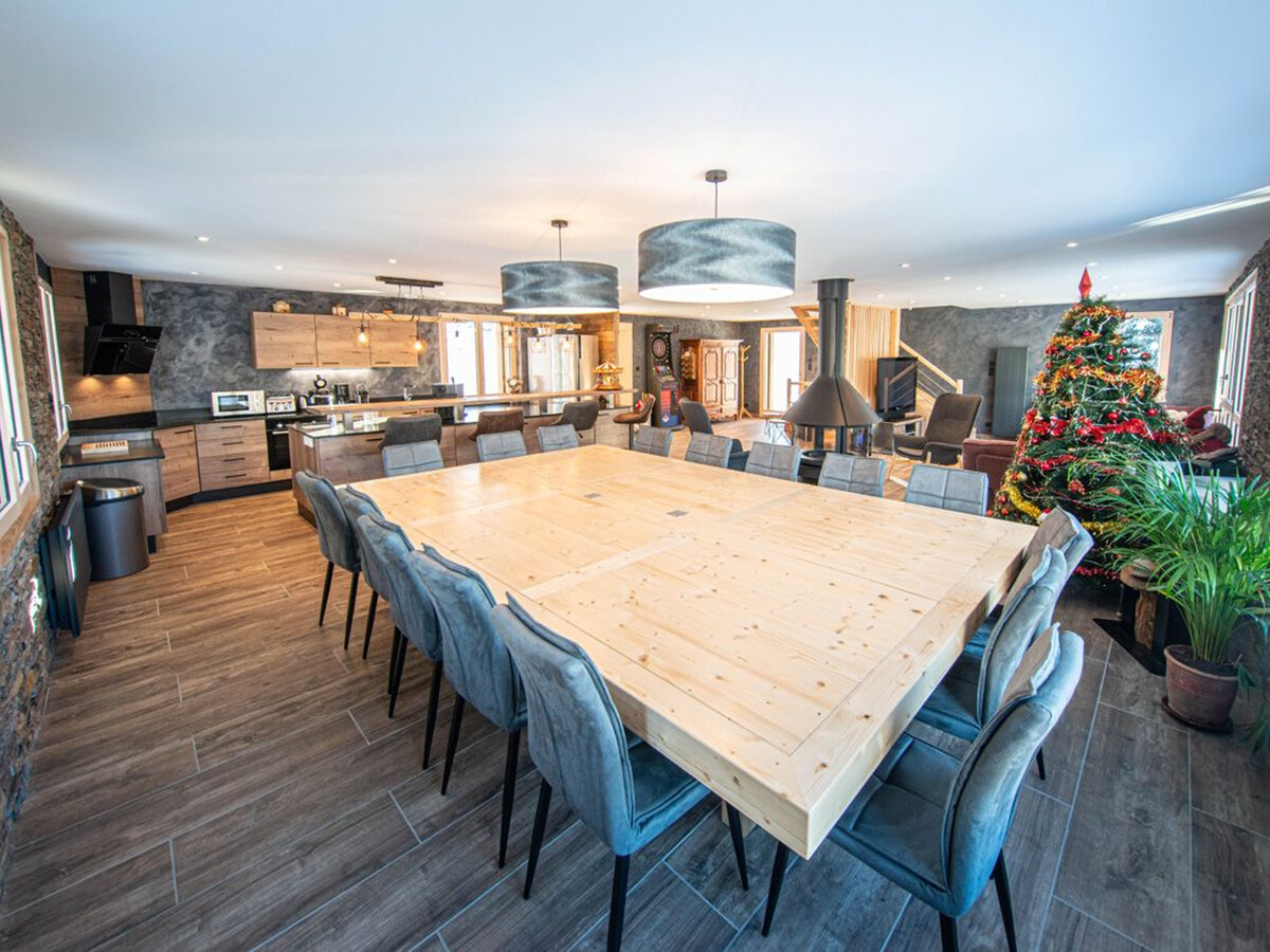Chalet 14 pers avec spa, piscine et salle de jeux à Ban-sur-Meurthe - Photo 12
