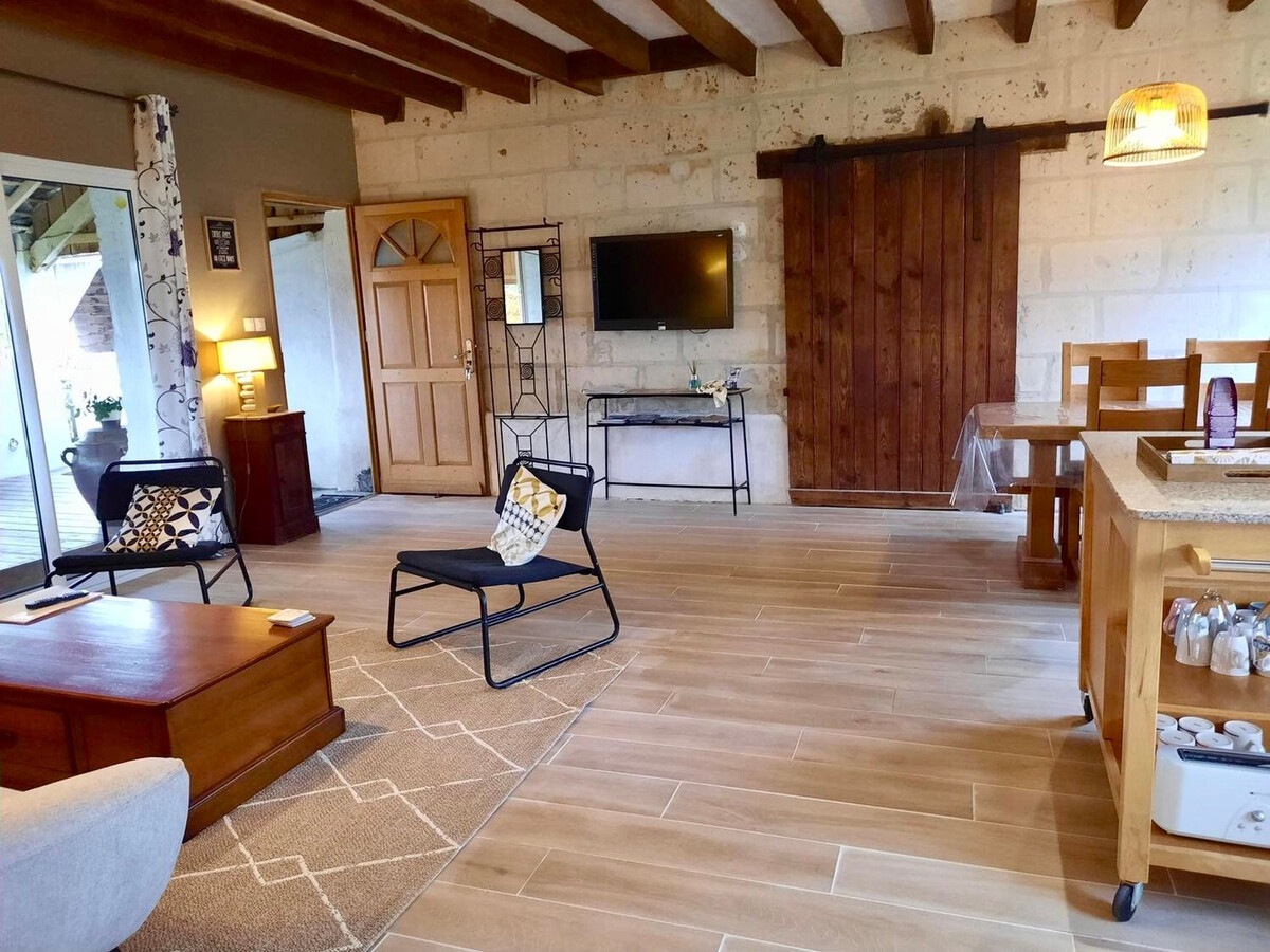 Gîte 4 pers. à 10 min de Loire, jardin clos et terrasse - Photo 4