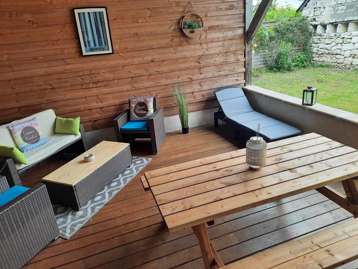 Gîte 4 pers, jardin privé 60 m² à Brain-sur-Allonnes - Photo 1