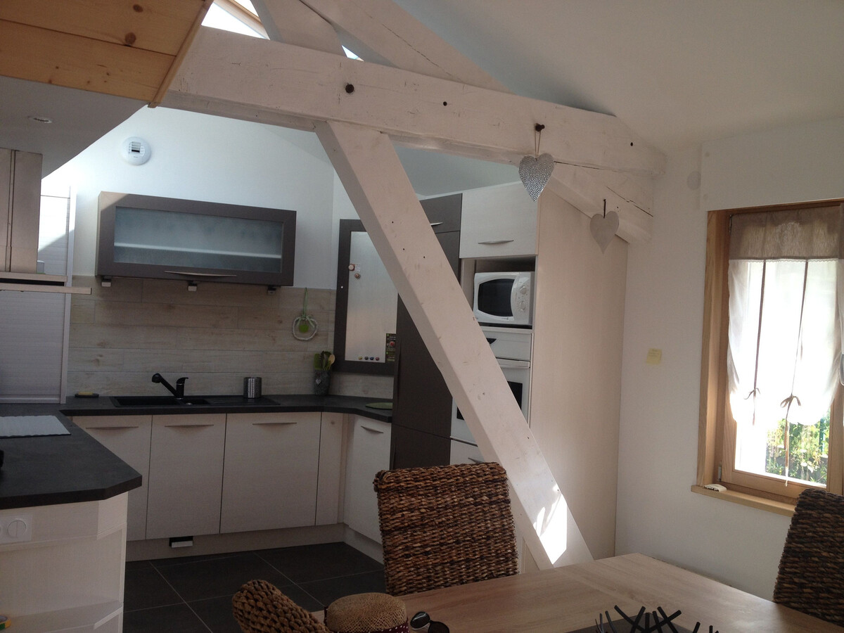 Gîte 4 pers. avec sauna et terrasse plein sud à Gérardmer - Photo 8
