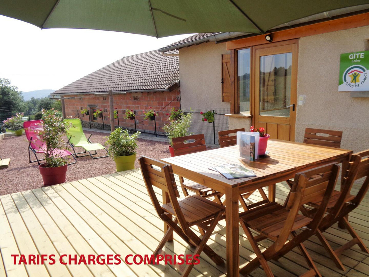 Gîte fermier 80m² à Saint-Marcel-d'Urfé, terrasse 25m² - Photo 1