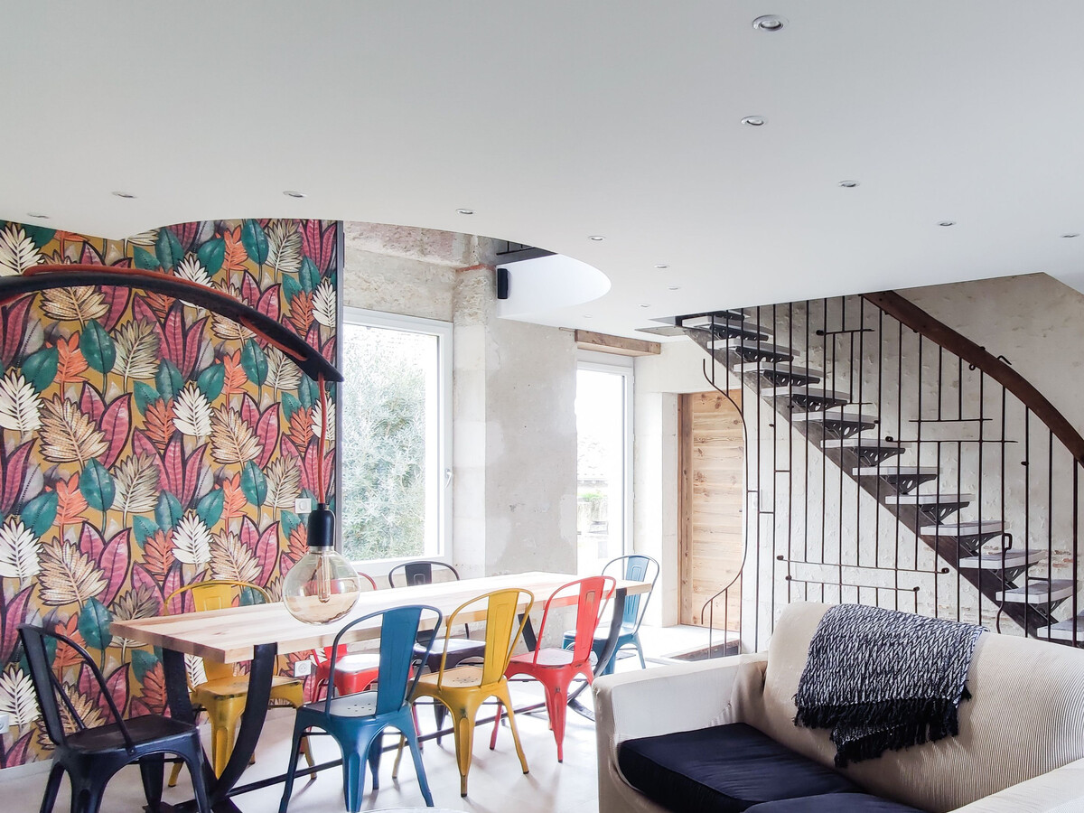 Gîte d'Architecte 6 Pers. avec Terrasse et Jardin à Pissotte - Photo 6