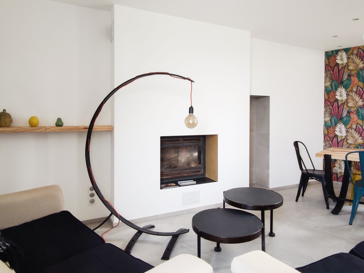 Gîte d'Architecte 6 Pers. avec Terrasse et Jardin à Pissotte - Photo 9