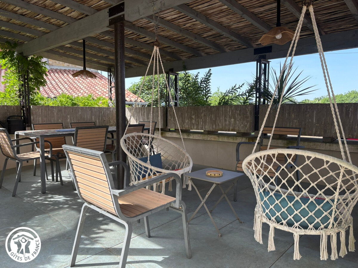 Gîte d'Architecte 6 Pers. avec Terrasse et Jardin à Pissotte - Photo 25