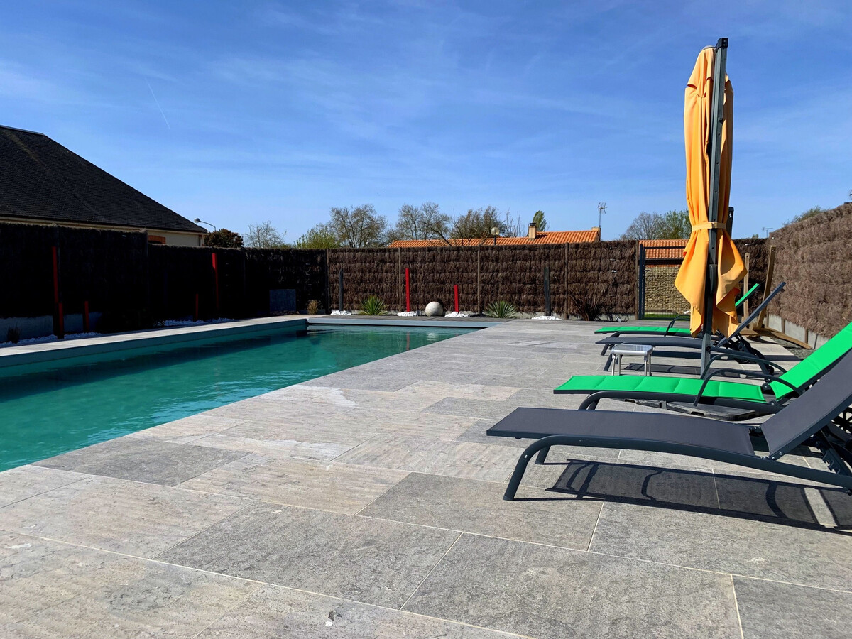 Maison 19ème siècle rénovée, piscine chauffée et spa à La Garnache - Photo 1
