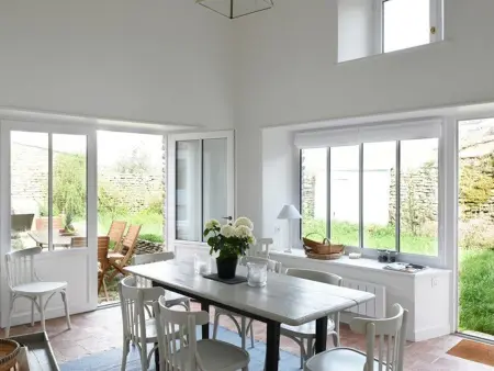 Location maison à Les Portes en Ré, Maison au Charme du Village avec Jardin et Wi-Fi - 2 Chambres, 2 Salles deau, Cheminée