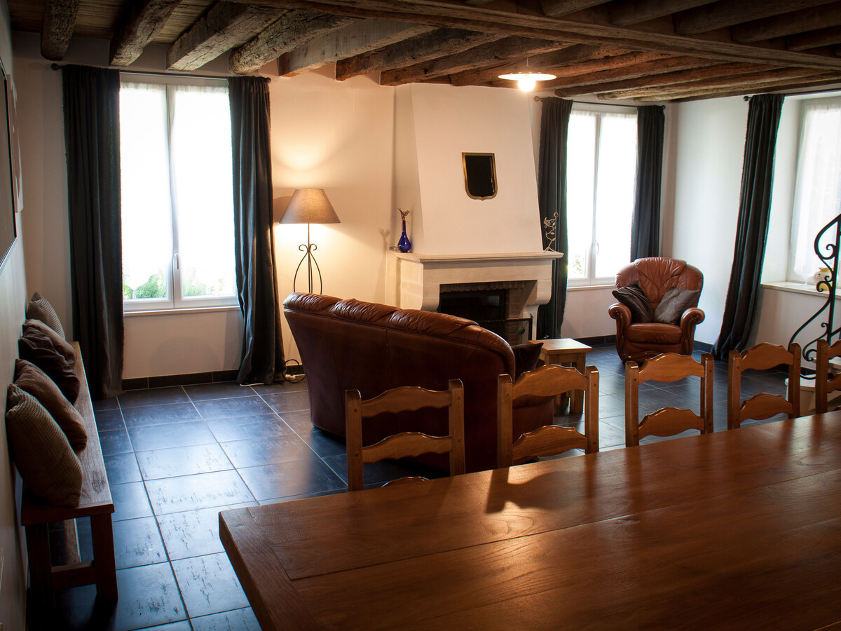Gîte Loire spacieux, piscine chauffée, tennis et wifi - Photo 13