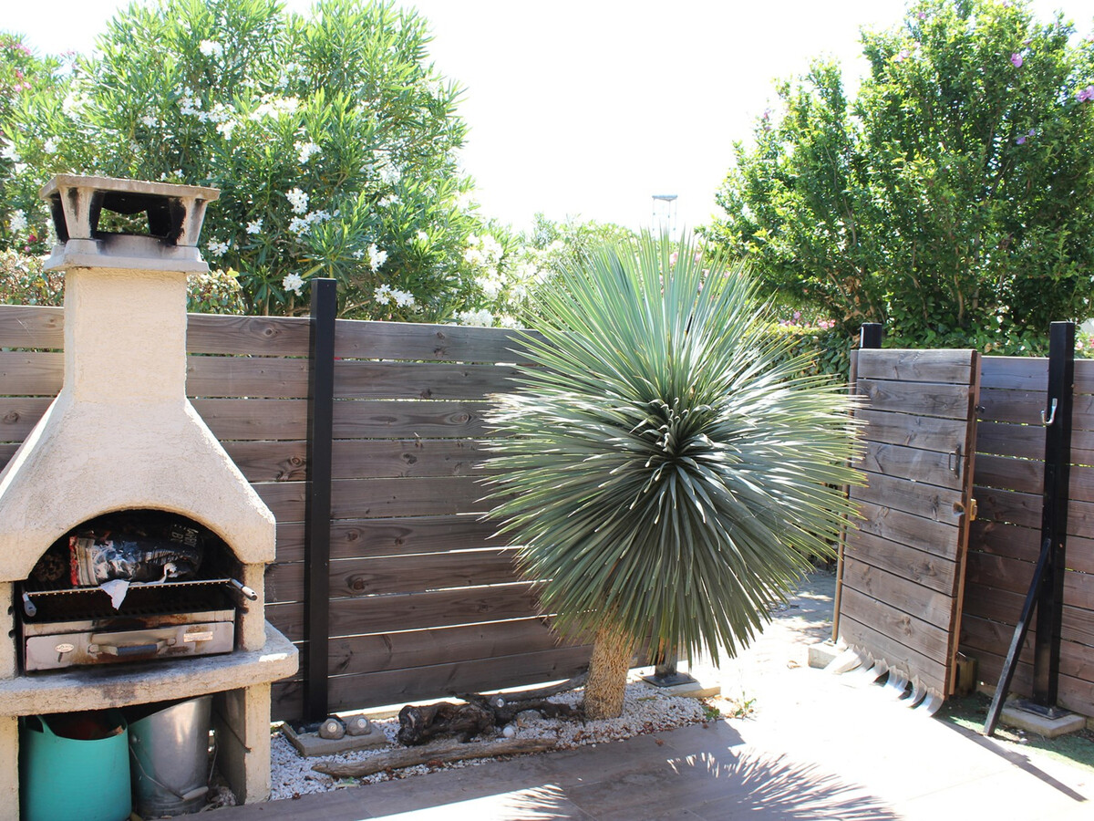 Maison 5 pers. Gruissan : terrasse, barbecue, piscine, clim - Photo 19