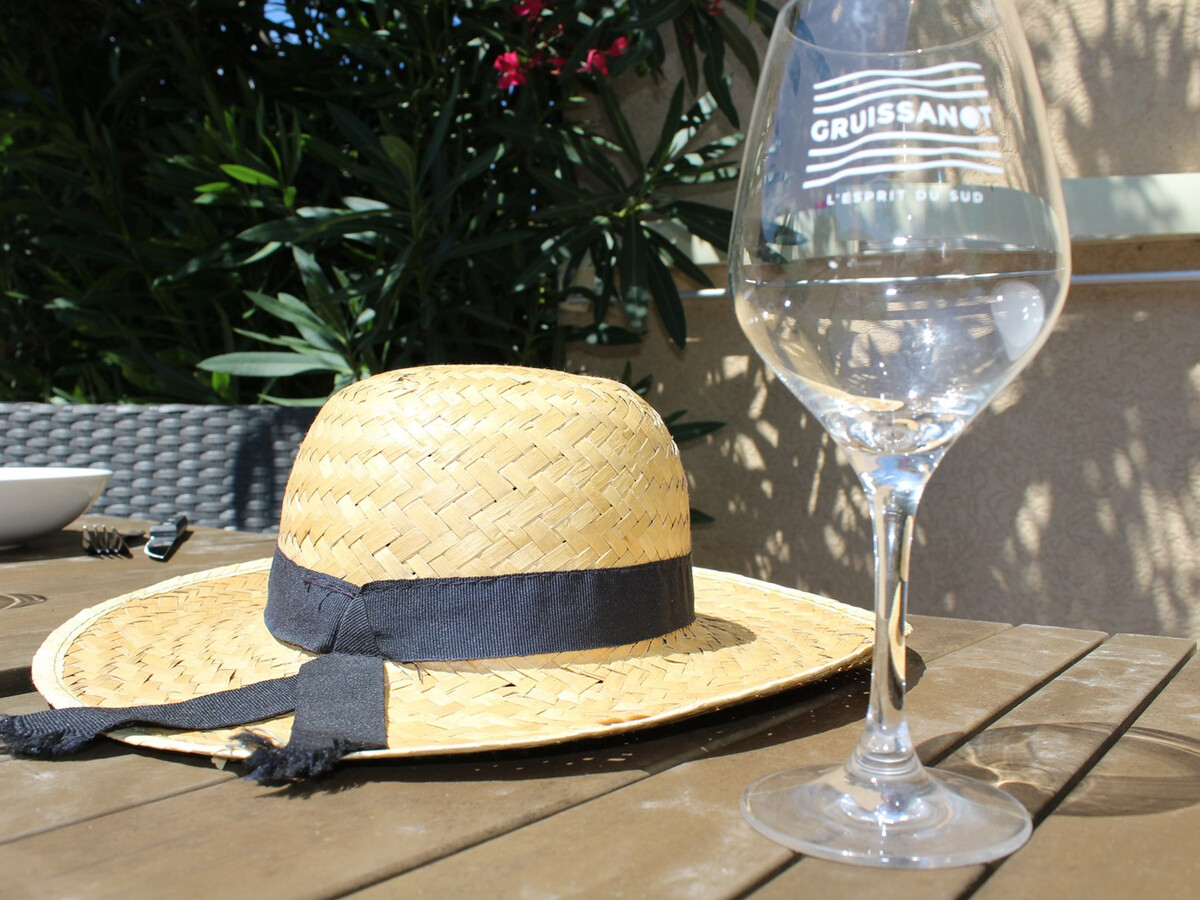 Maison 5 pers. Gruissan : terrasse, barbecue, piscine, clim - Photo 22