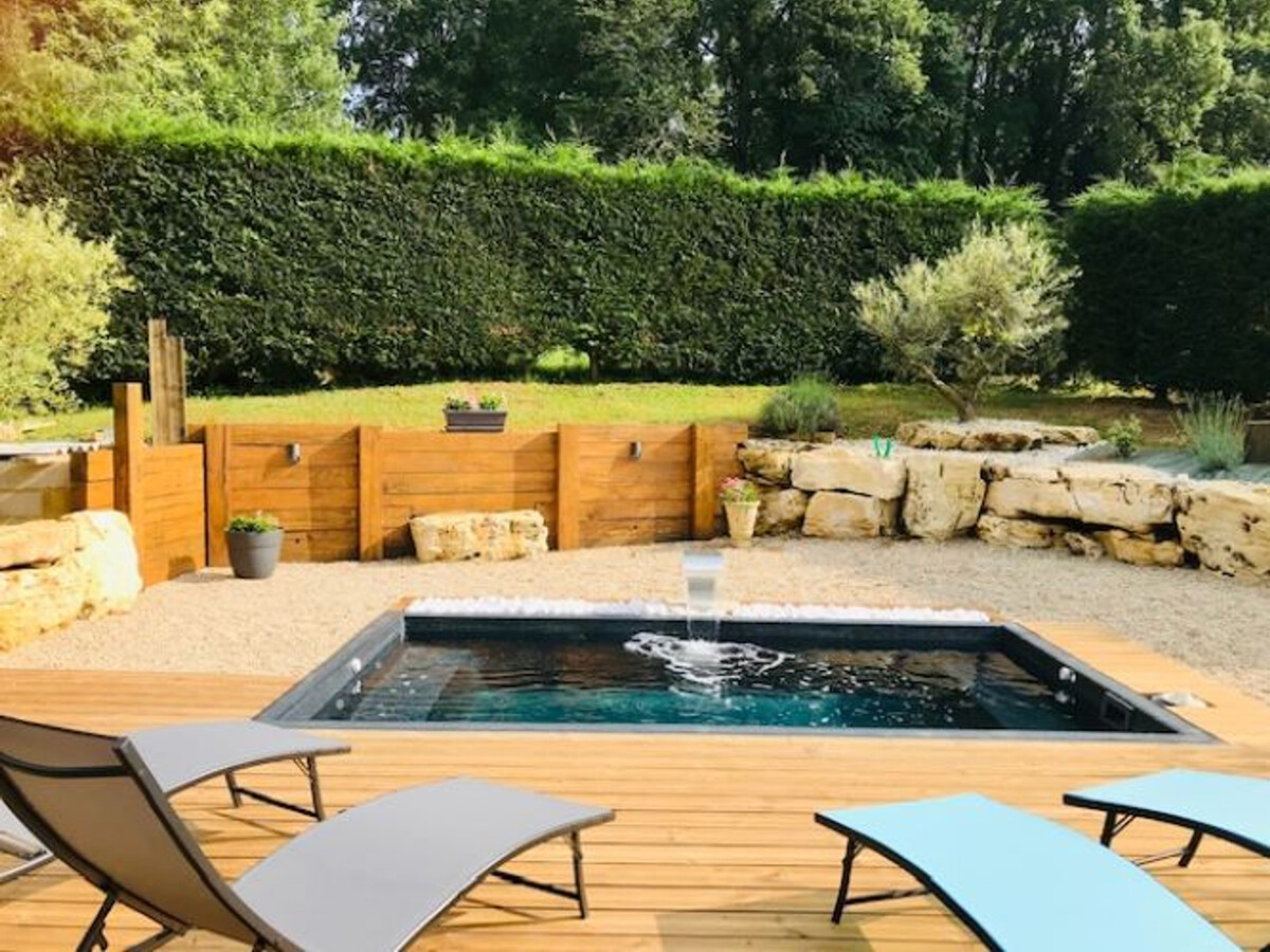 Gîte en pierre avec piscine au sel, Saint-Cybranet - Photo 1