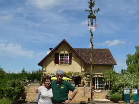 Maison de campagne proche de la Dordogne avec grand jardin et cheminée - Photo 23
