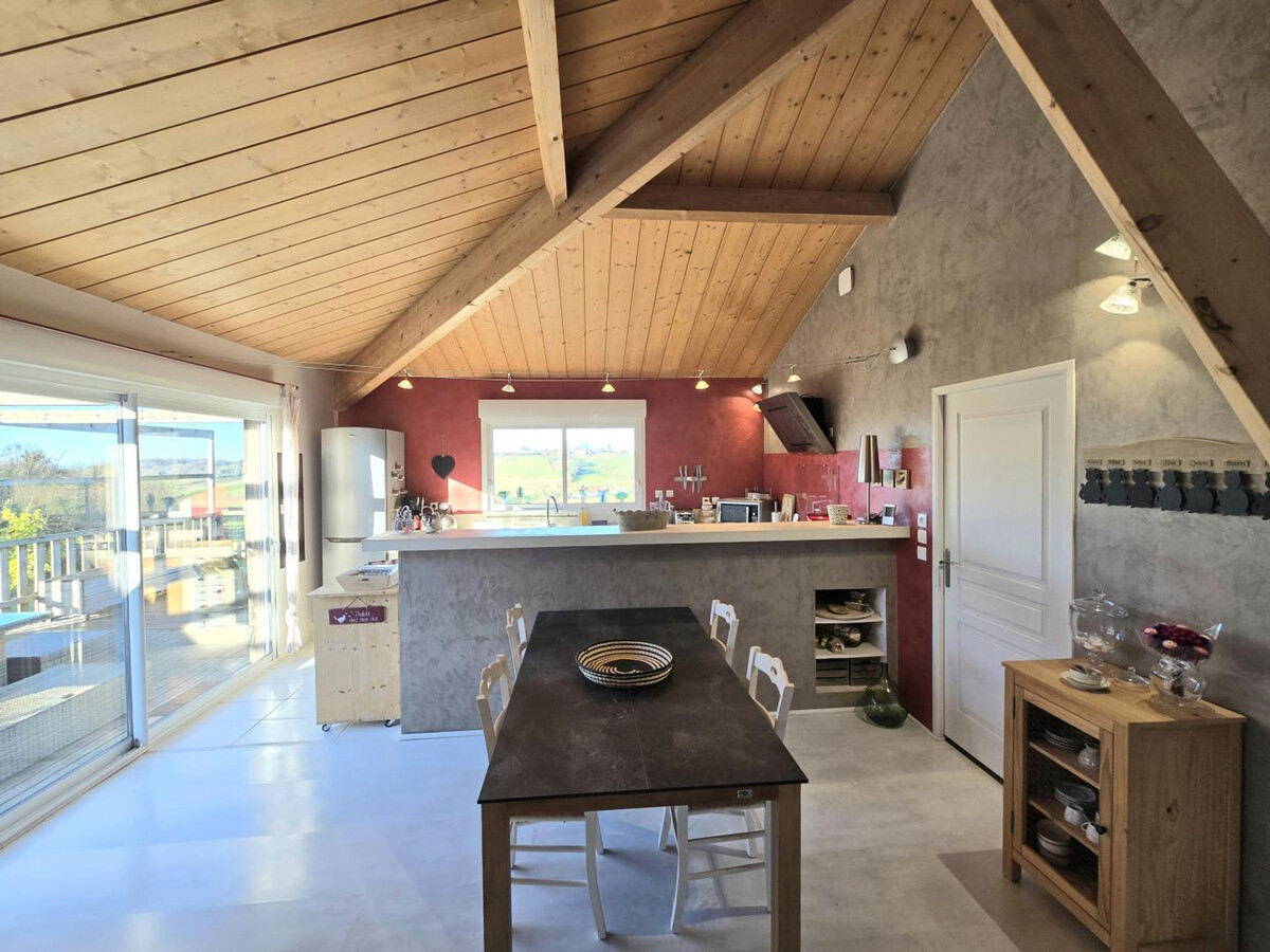 Gîte 6 pers. avec piscine chauffée privée à Montagrier - Photo 7