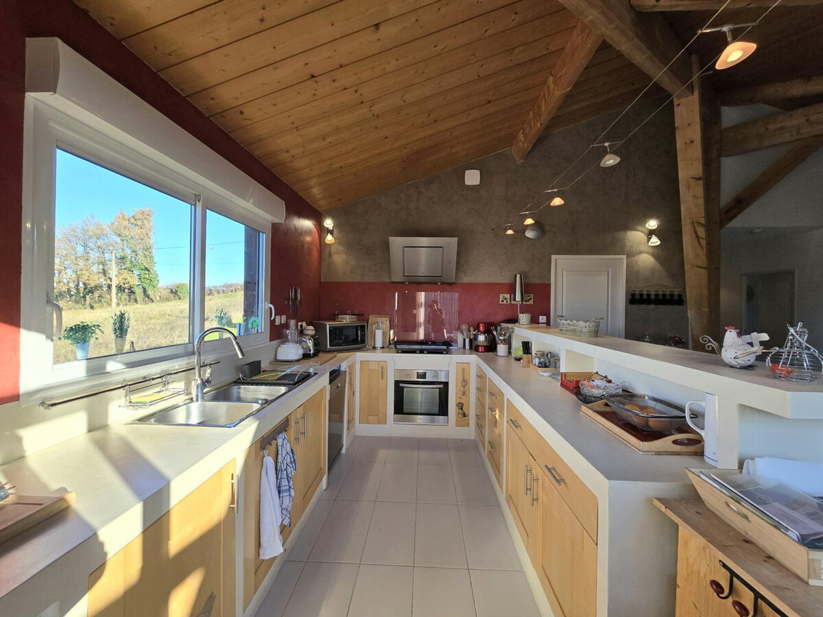 Gîte 6 pers. avec piscine chauffée privée à Montagrier - Photo 8