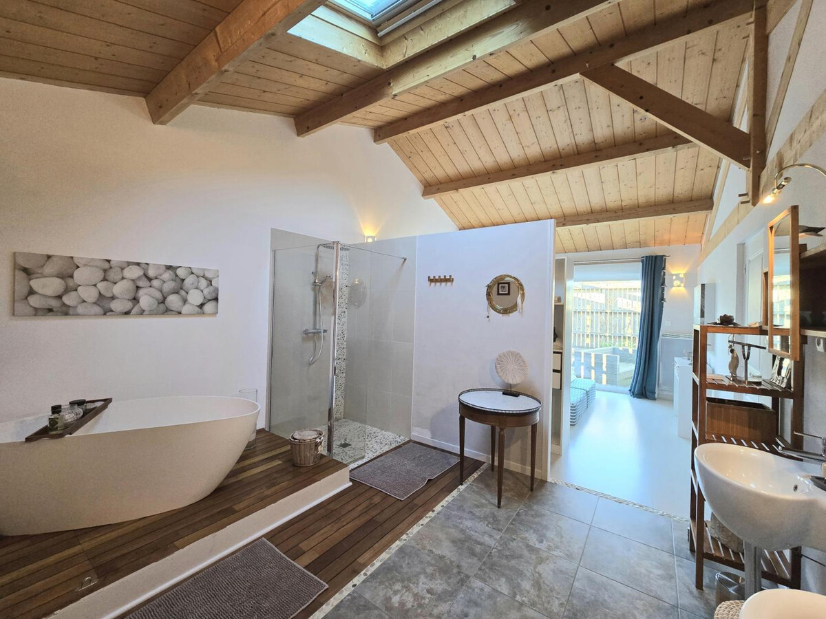 Gîte 6 pers. avec piscine chauffée privée à Montagrier - Photo 11